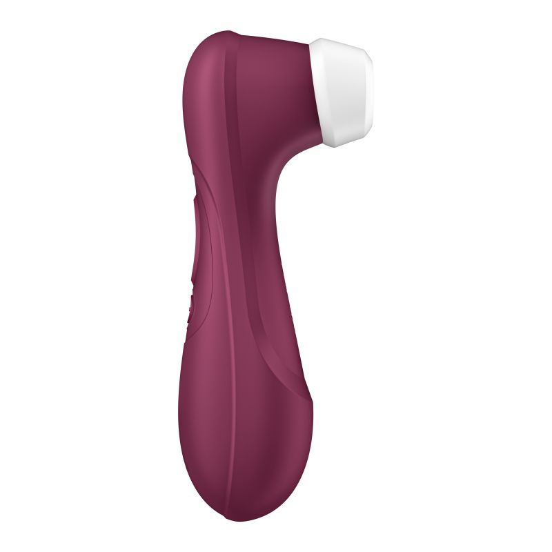 Satisfyer Pro 2 Generation 3 air pulse clitoral stimulator in wine red