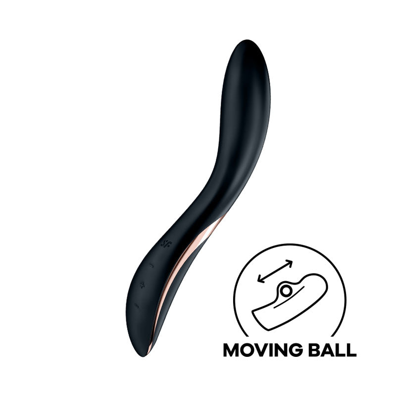 Satisfyer Rrrolling Explosion - Black Vibrator buy online Australia