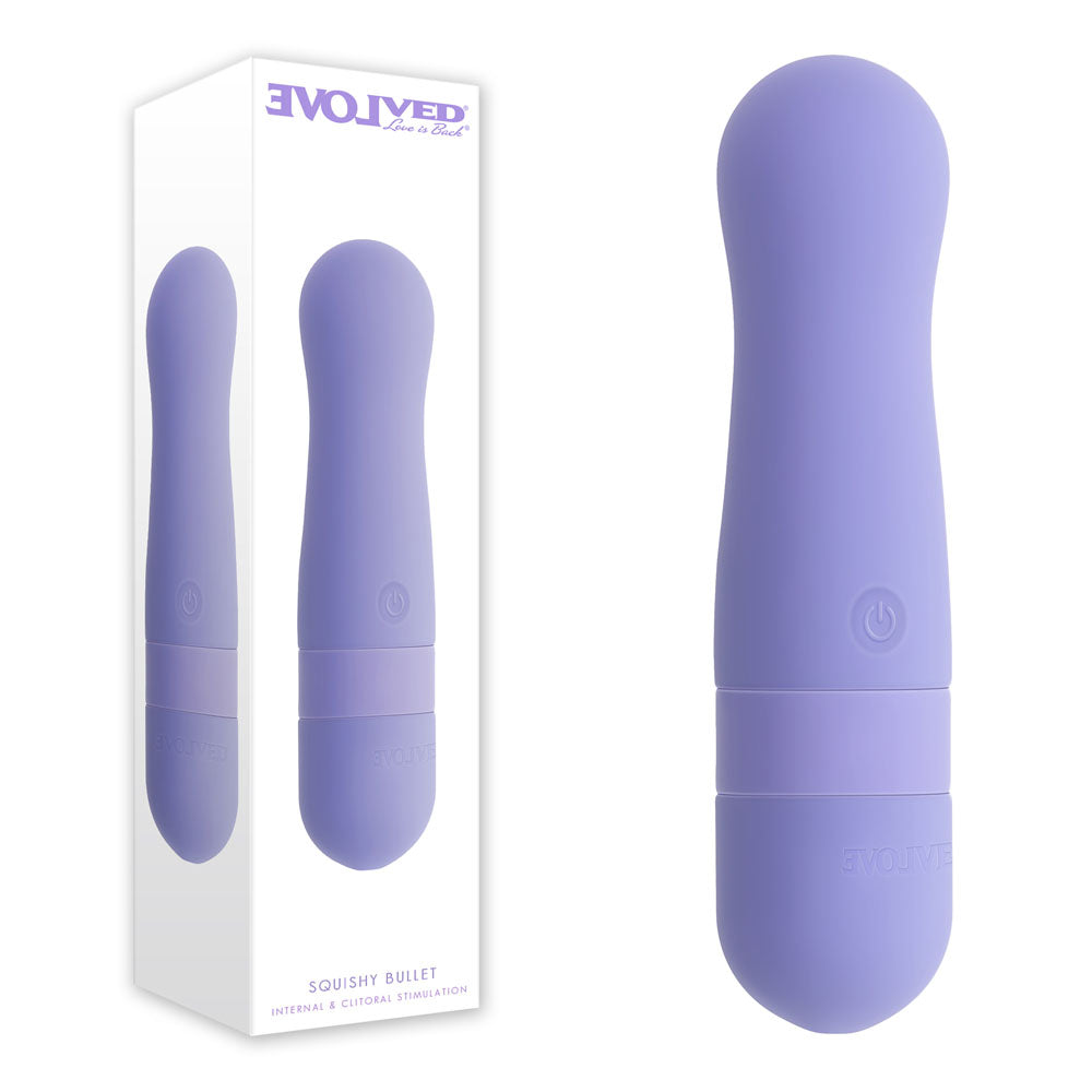Evolved SQUISHY BULLET - Purple 11 cm Bullet buy online Australia