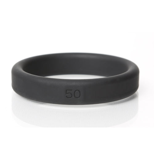 Boneyard Silicone Ring 5 Pcs Kit - Black Cock Rings - Set of 5 Sizes — image 7