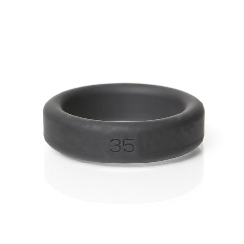 Boneyard Silicone Ring 5 Pcs Kit - Black Cock Rings - Set of 5 Sizes — image 9