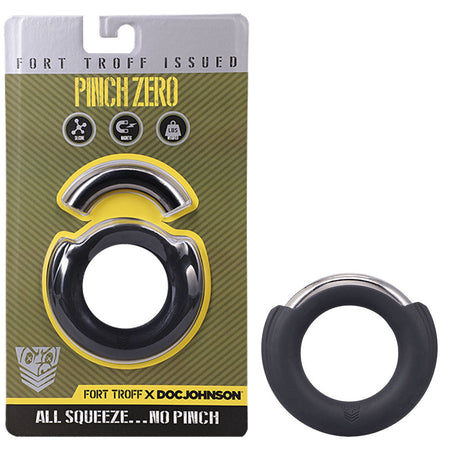 Fort Troff - Pinch Zero Ring - Black Cock Ring buy online Australia