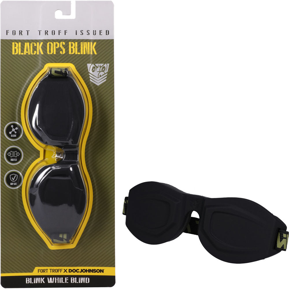 Fort Troff - Black Ops Blink - Black Eyemask Restraint buy online Australia