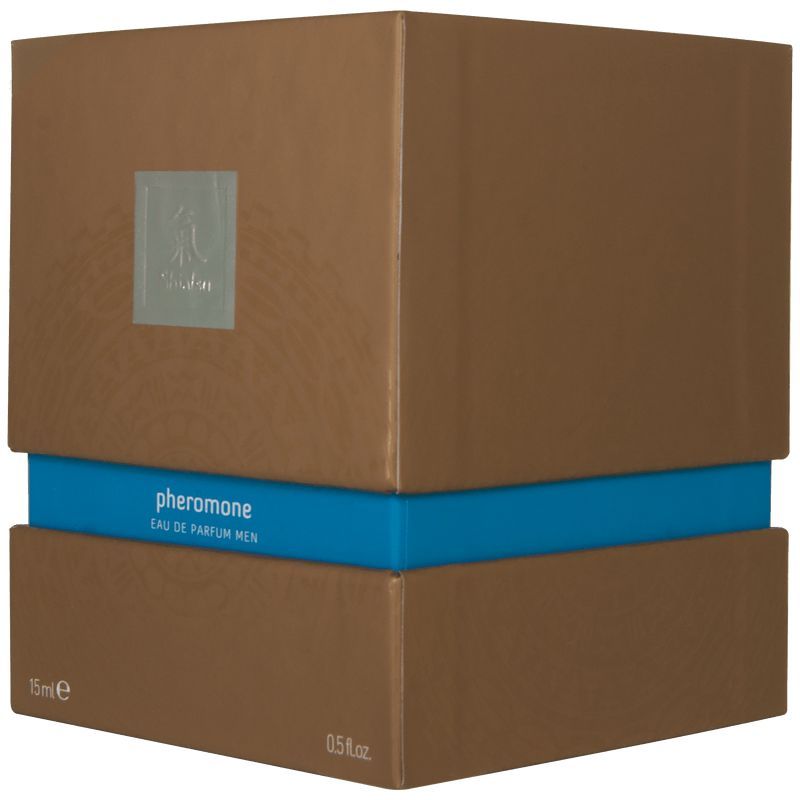 Shiatsu Pheromone Eau De Parfum Men - Light Blue - Pheromone Fragrance for Men - 15 ml