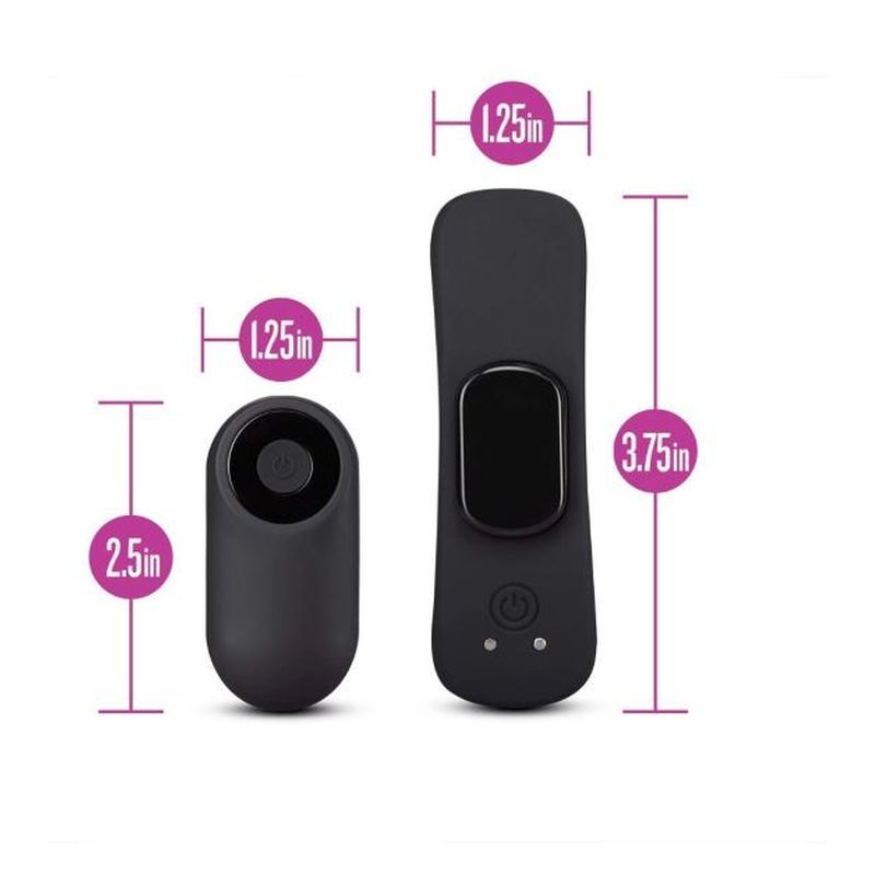 Temptasia Remote Control Panty Vibe - Black USB Rechargeable Panty Vibe