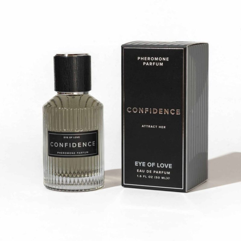 Eye Of Love Confidence Pheromone Cologne - 50 ml - Citrus Musk Scented Pheromone Cologne for Men to attract Women - 50 m