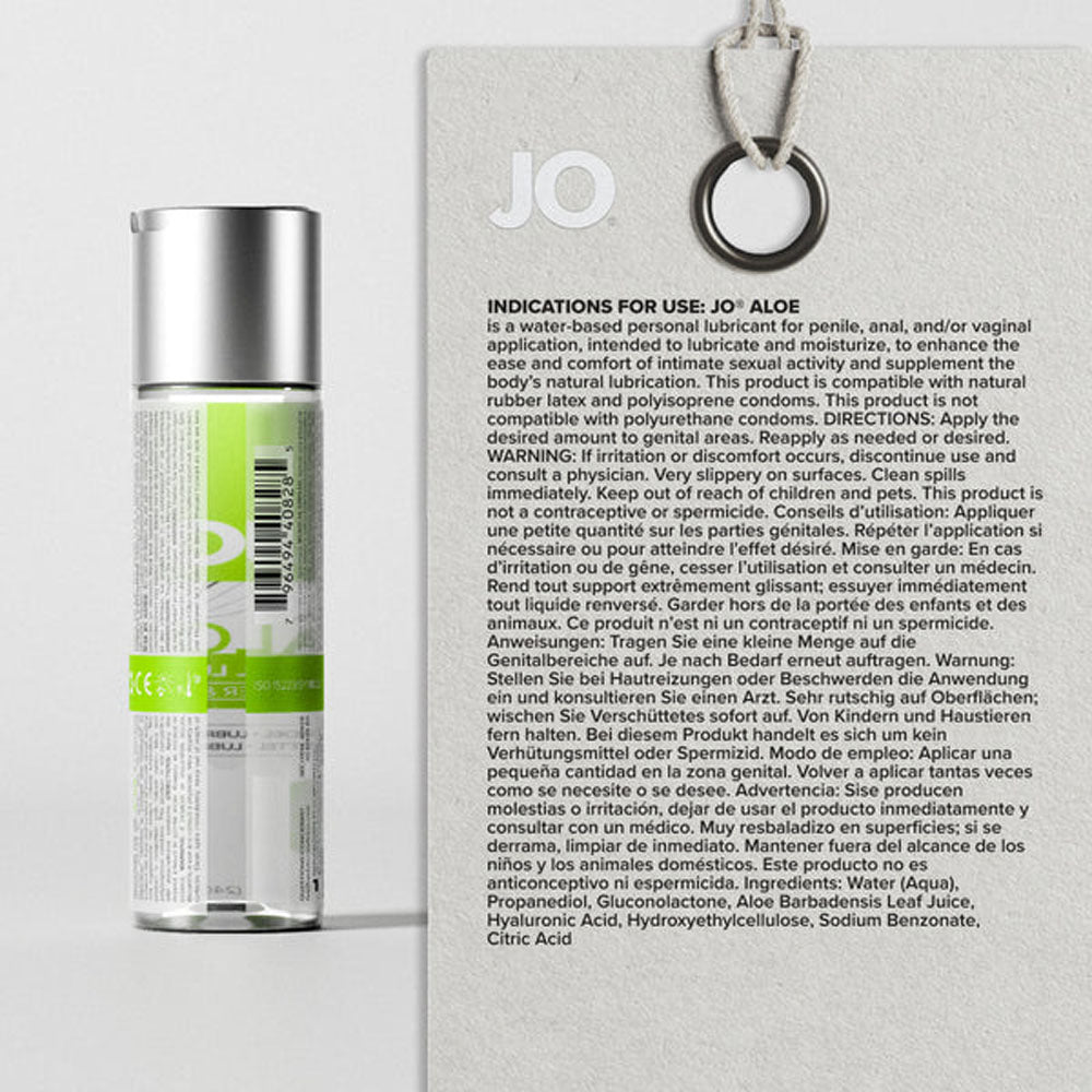 JO Aloe - 120ml - Water Based Lubricant with Aloe - 120 ml Bottle — image 6