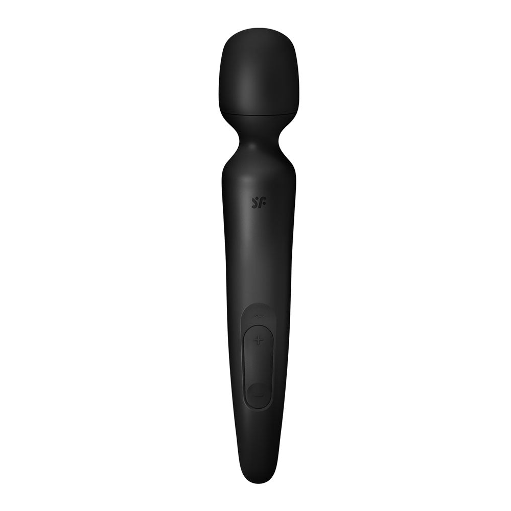 Satisfyer Wand-erland - Black - Black/Rose Gold Massage Wand