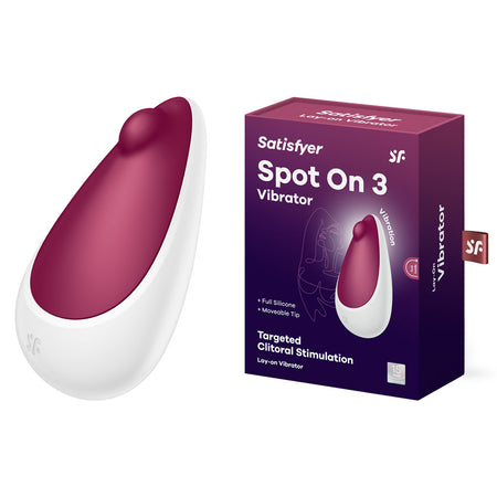 Satisfyer Spot On 3 - Berry Stimulator buy online Australia