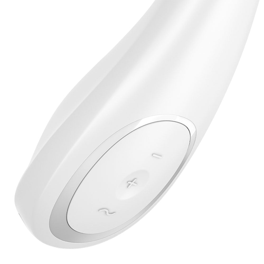 Satisfyer G-Spot Wave 2 - White - White 23.6 cm Flicking Tip Vibrator
