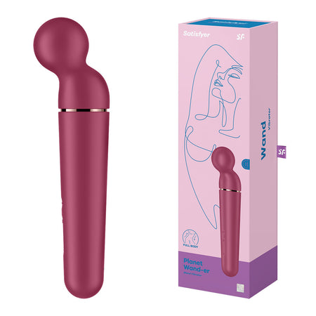 Satisfyer Planet Wand-er - Berry buy online Australia
