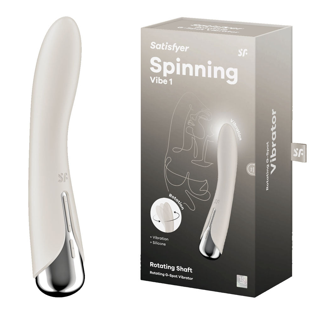Satisfyer Spinning Vibe 1 - Beige — image 4