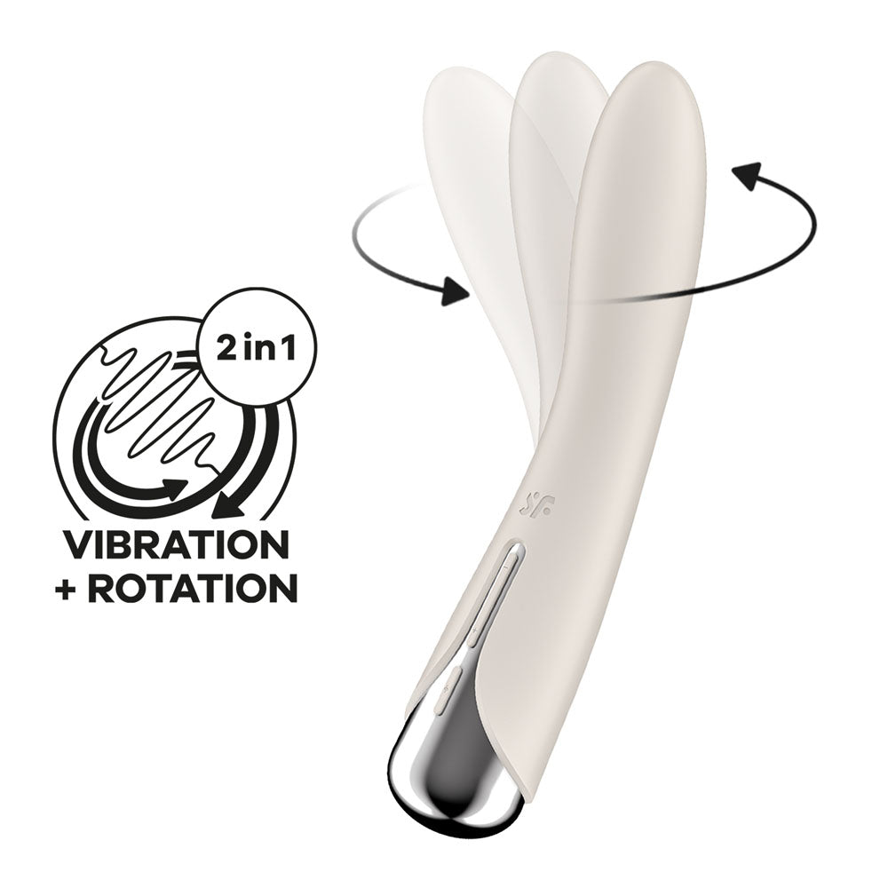Satisfyer Spinning Vibe 1 - Beige — image 5