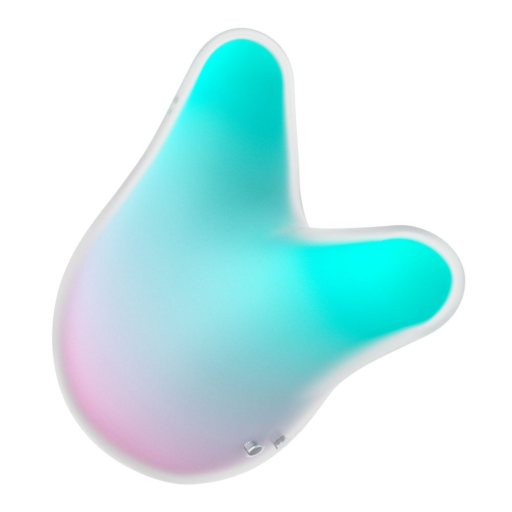 Satisfyer Mermaid Vibes - Mint/Pink - Mint/Pink Air Pulse Stimulator