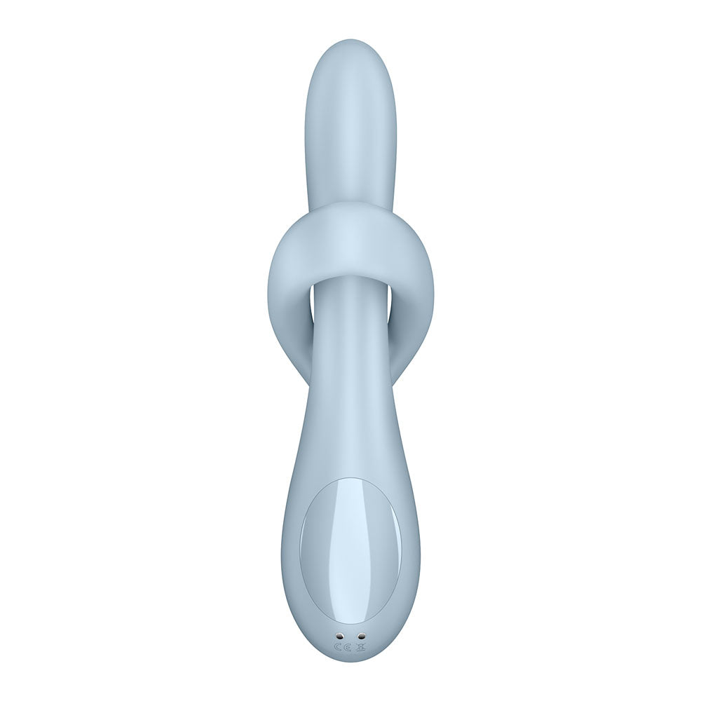 Satisfyer Heat Flex 4 - Blue - Blue USB Rechargeable Heating Vibrator — view 6