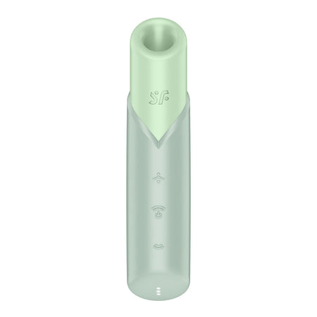 Satisfyer Naughty Kiss - Mint Green Air Pulse Stimulator