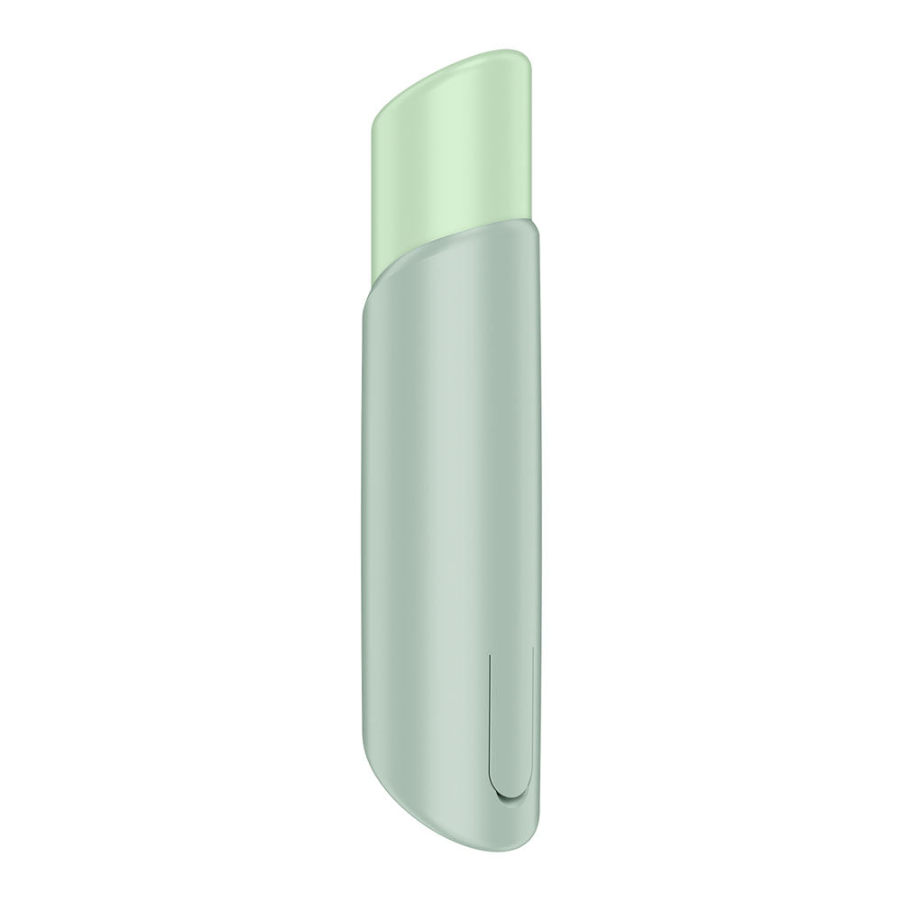 Satisfyer Naughty Kiss - Mint Green USB Rechargeable Air Pulse Stimulator — view 6