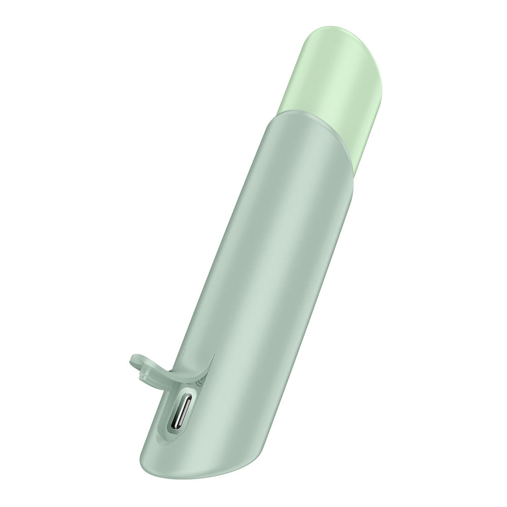 Satisfyer Naughty Kiss - Mint Green USB Rechargeable Air Pulse Stimulator — view 8