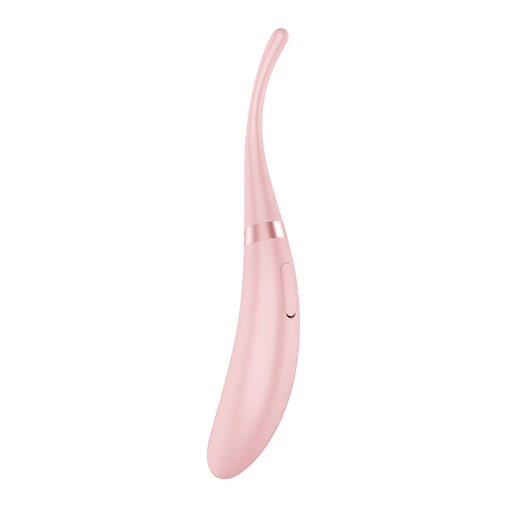 Satisfyer Tip Tease - Rose - Rose Vibrator with Twirling Tip