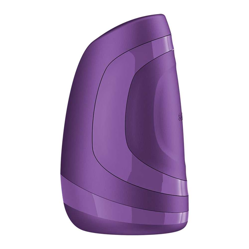 Satisfyer Men Heat Vibration - Battery Series - Purple Heating and Vibrating Masturbator — image 5
