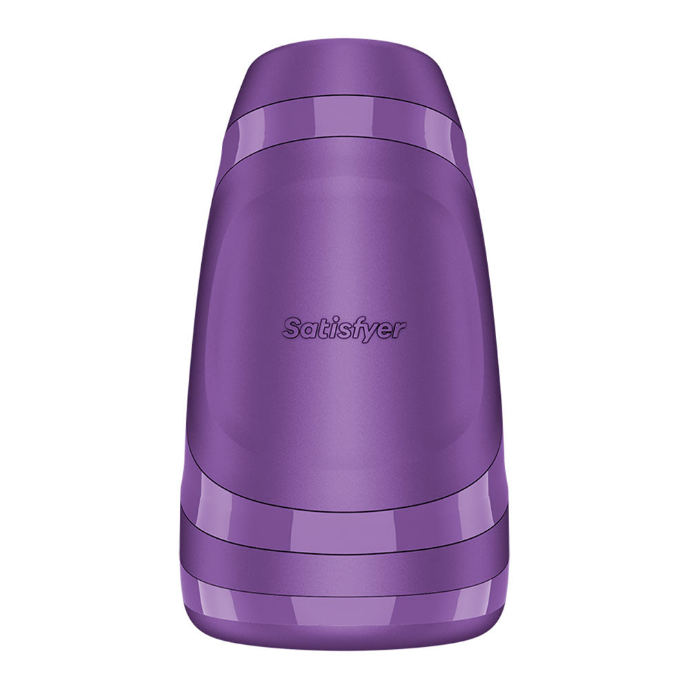 Satisfyer Men Heat Vibration - Battery Series - Purple Heating and Vibrating Masturbator — image 7