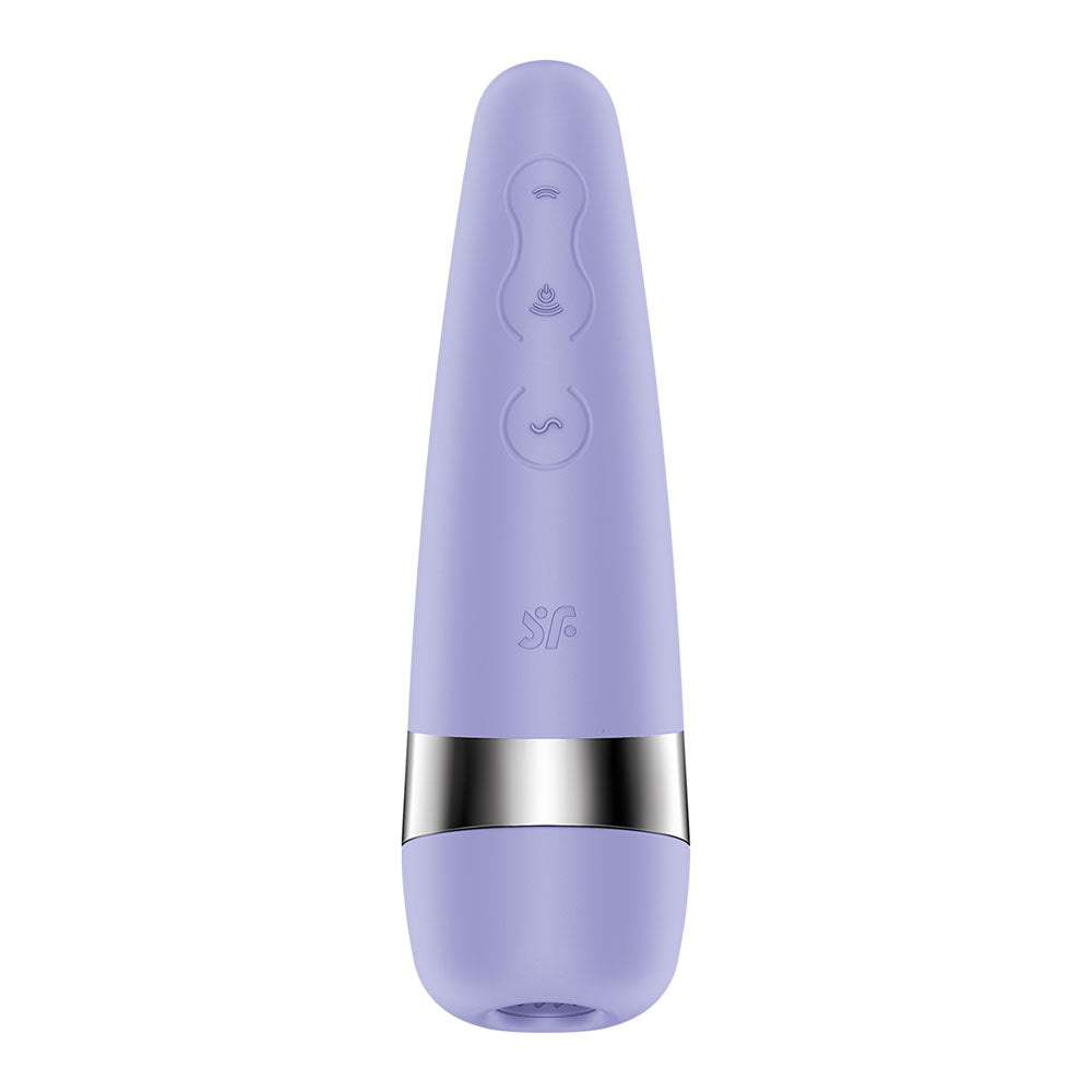 Satisfyer Pro 3+ Purple - Purple USB-Rechargeable Air Pulse Clitoral Stimulator with Vibration