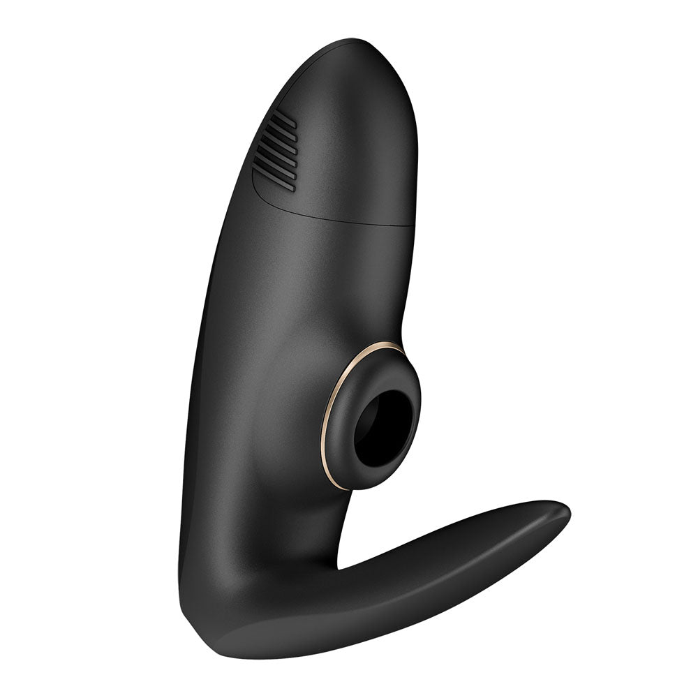 Satisfyer Pro 4 Couples - Battery Series - Black U-Shaped Couples Vibe with Air Pulsation — image 3