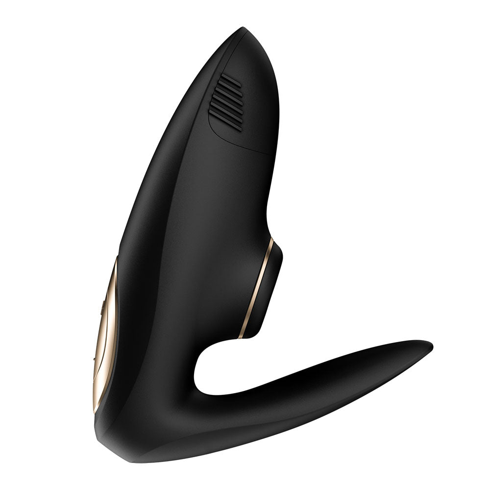 Satisfyer Pro 4 Couples - Battery Series - Black U-Shaped Couples Vibe with Air Pulsation — image 4