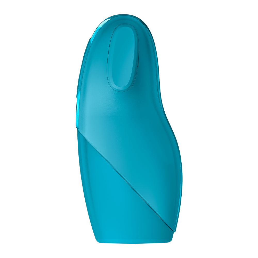 Satisfyer Men Vibration - Battery Series - Blue Vibrating Masturbator