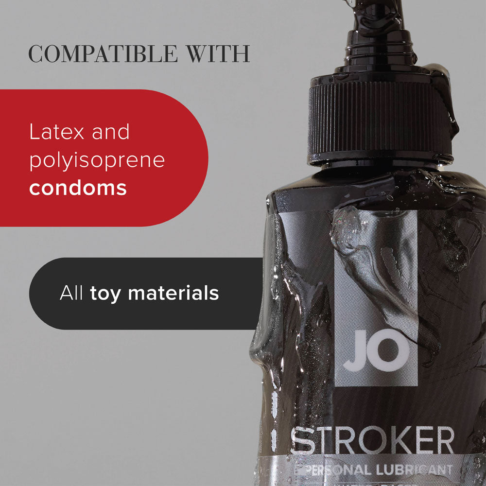 JO Stroker Lube - 240ml - Water Based Stroker Lubricant - 240 ml Bottle — image 5