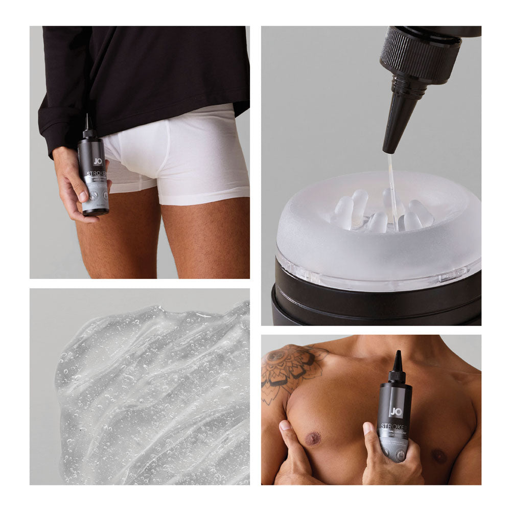 JO Stroker Lube - 240ml - Water Based Stroker Lubricant - 240 ml Bottle — image 8