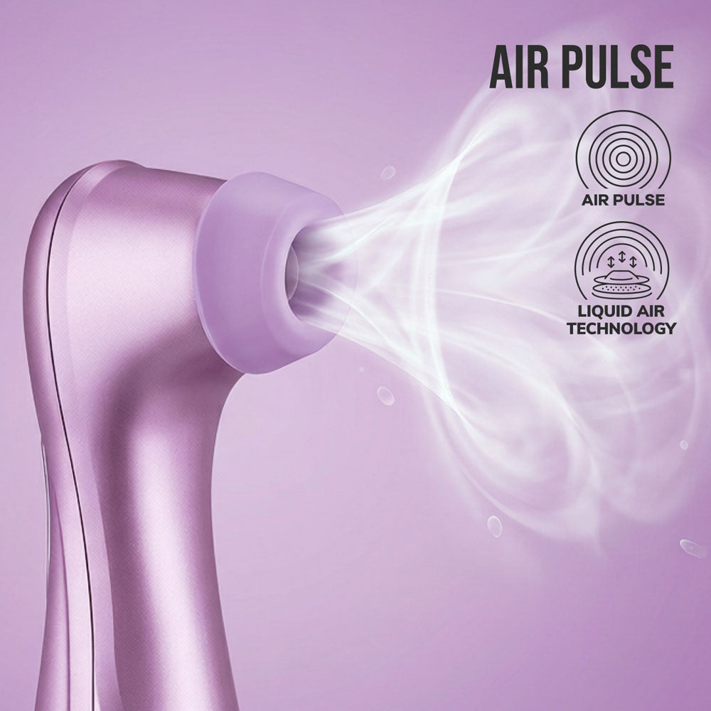 Satisfyer Pro 2 Generation 4 Amethyst Touch-Free Usb-C Rechargeable Clitoral Stimulator with App Control, view 6