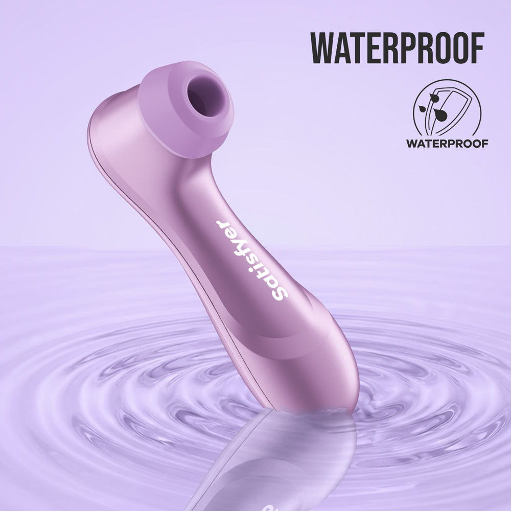 Satisfyer Pro 2 Generation 4 Amethyst Touch-Free Usb-C Rechargeable Clitoral Stimulator with App Control, view 8