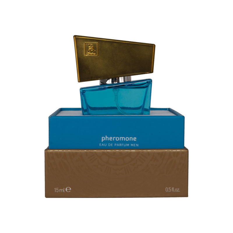 Shiatsu Pheromone Eau De Parfum Men - Light Blue - Pheromone Fragrance for Men - 15 ml — image 4