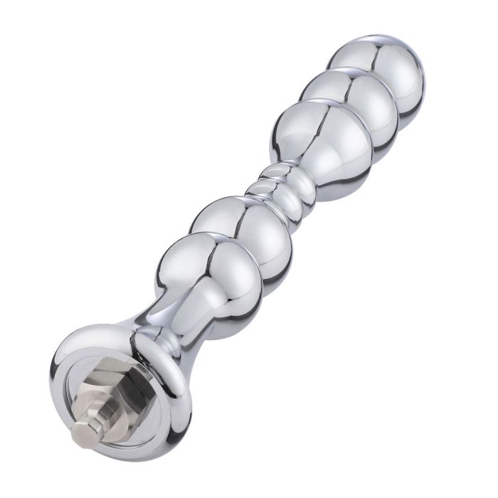 HiSmith 8.2in Smooth Aluminium Beaded Anal Dildo buy online Australia