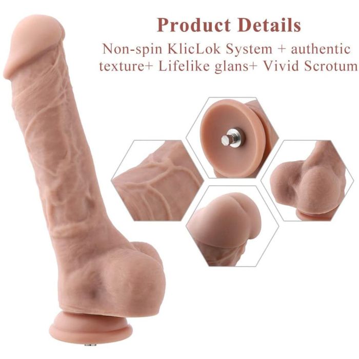 HiSmith - 9" Original Silicone Dildo (KlicLok) — view 11