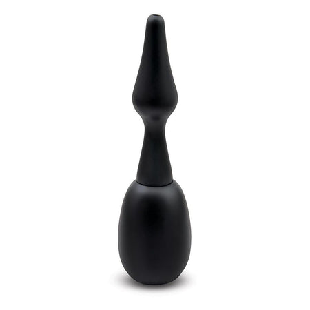 AquaClean Silicone 1-Way Valve Douche Set with Butt Plug Nozzle Capacity with Free Travel Douche Included