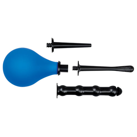 AquaClean 4 Piece Douche Set with Interchangeable Nozzles Capacity with Free Travel Douche Included