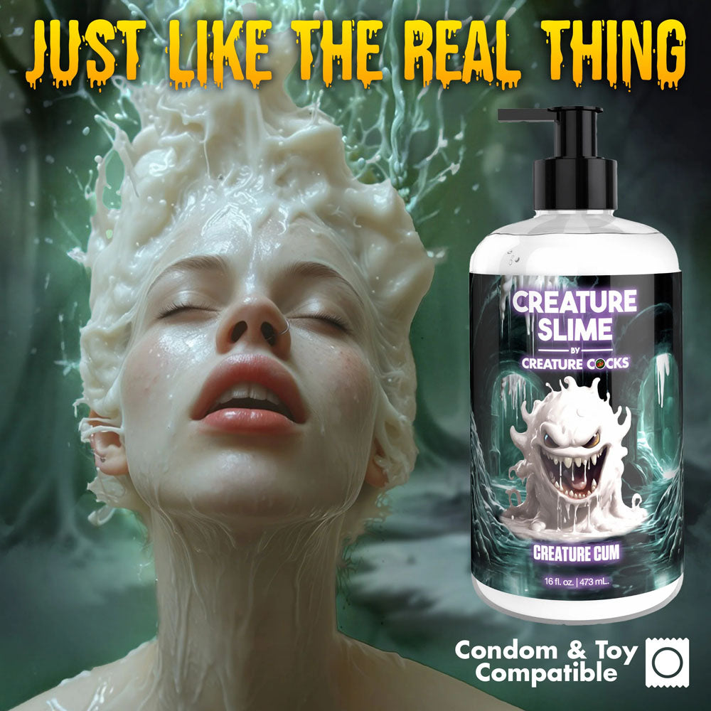 Creature Slime by Creature Cocks - Creature Cum - Cum Lubricant Pump Bottle