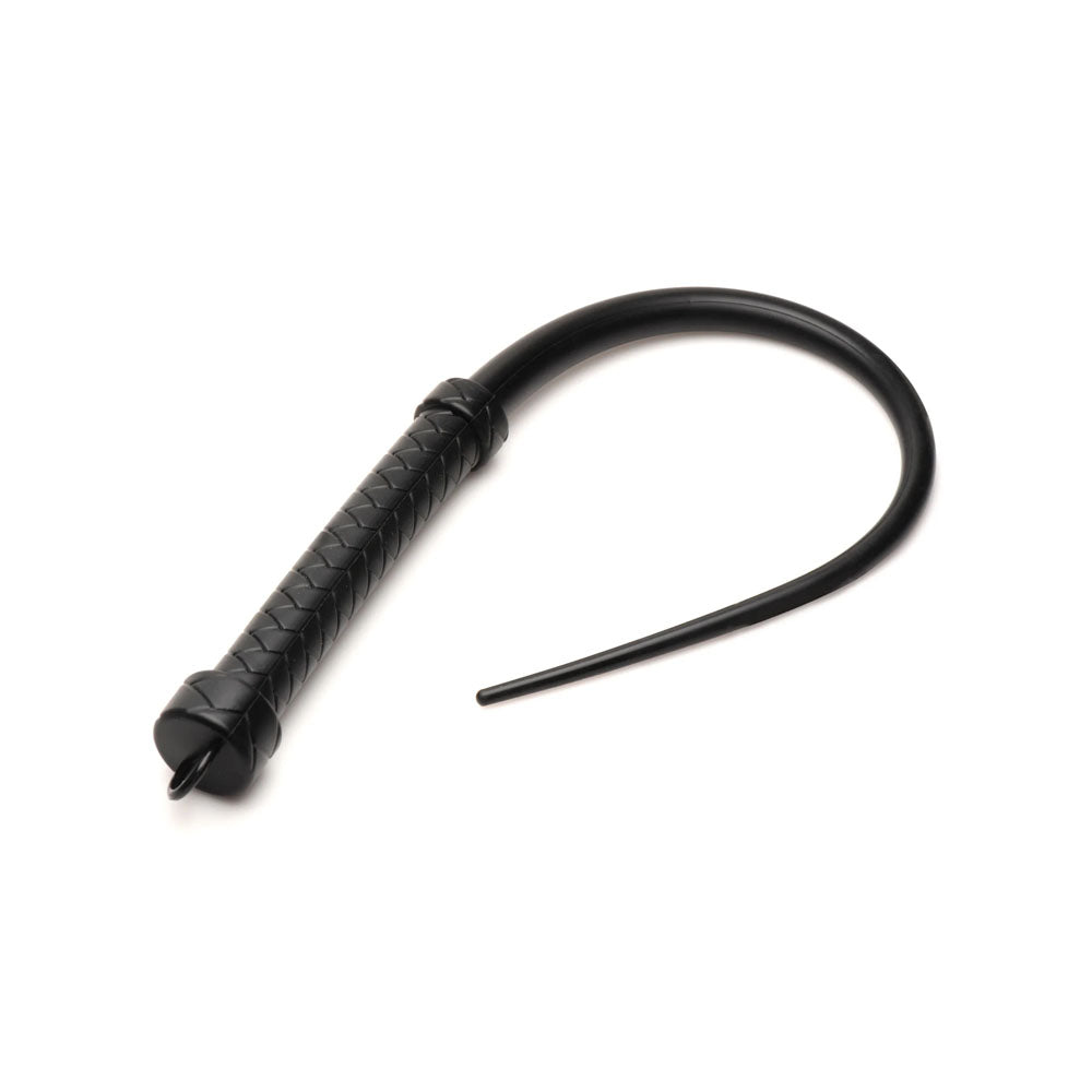 Master Series Viper Tail - Black - Black Silicone Whip — image 7