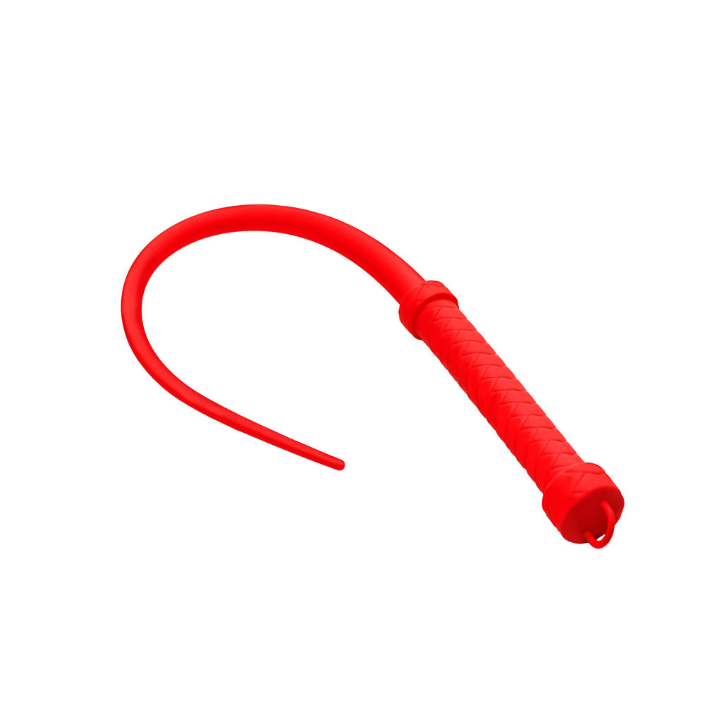 Master Series Viper Tail - Red - Red Silicone Whip — view 7