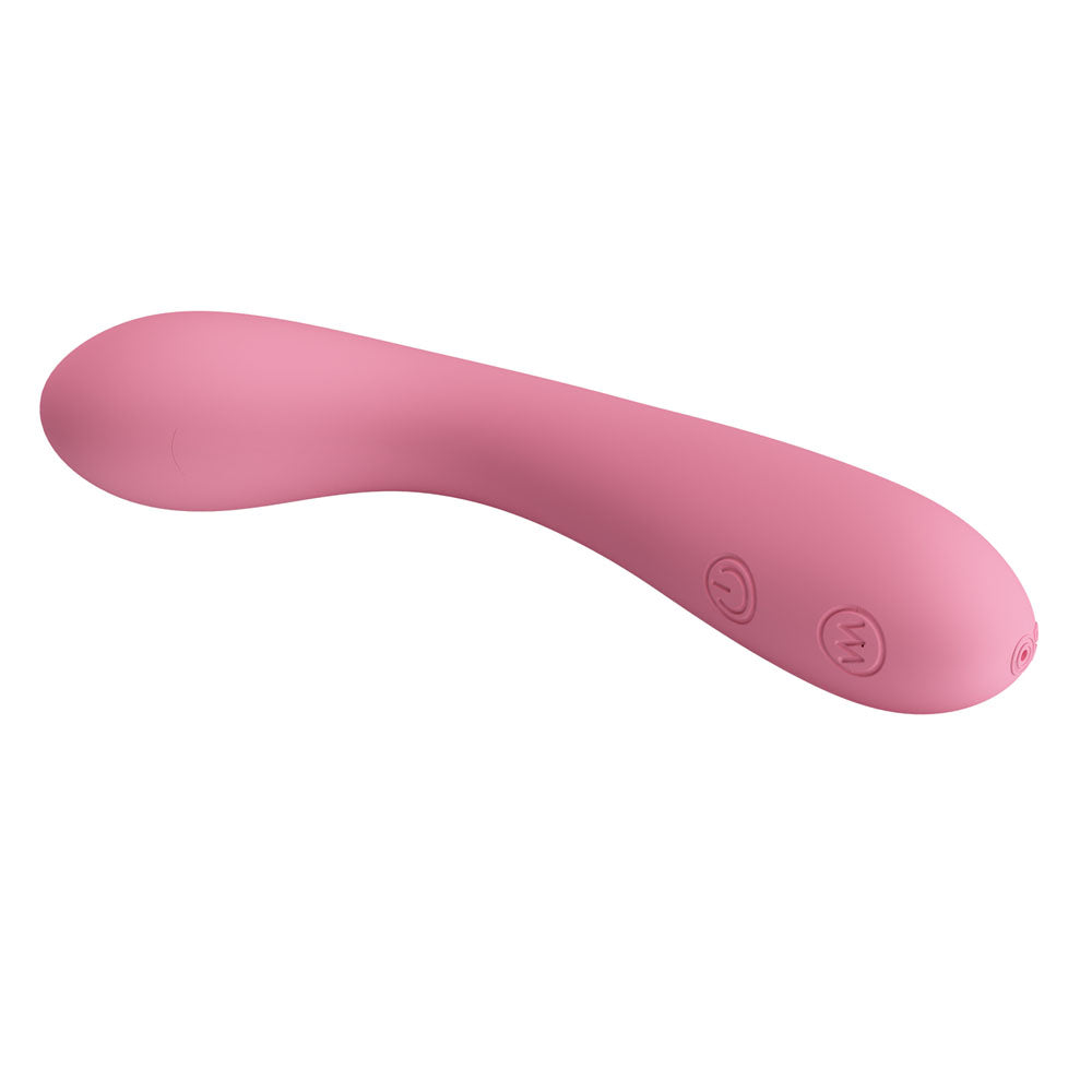 Party Up JOHN Flexible Vibe - Pink - Pink 16 cm Vibrator