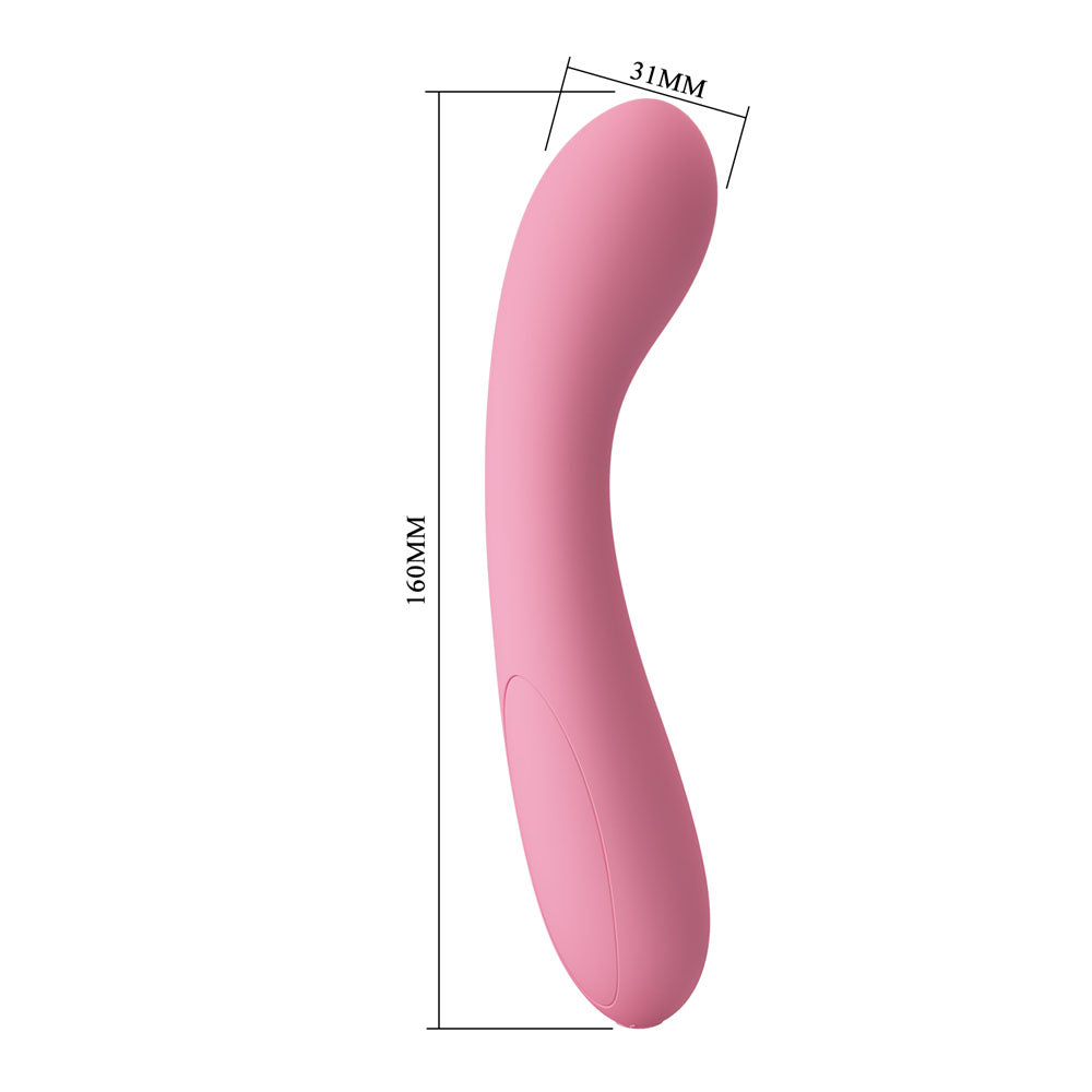 Party Up JOHN Flexible Vibe - Pink - Pink 16 cm Vibrator