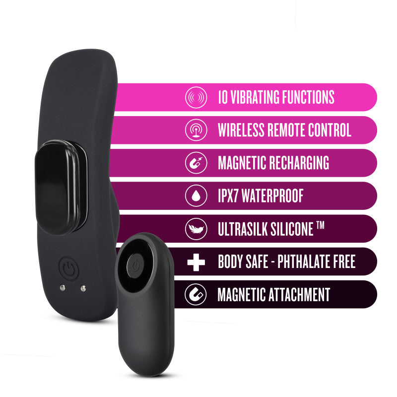 Temptasia Remote Control Panty Vibe - Black USB Rechargeable Panty Vibe — image 7