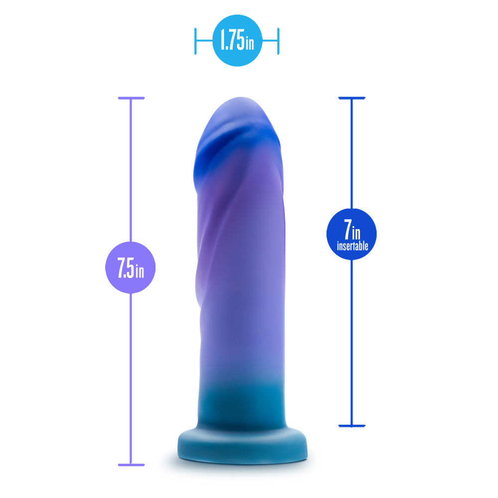 Avant - Midnight Rendezvous - Ocean Blue 19 cm Dildo — view 9