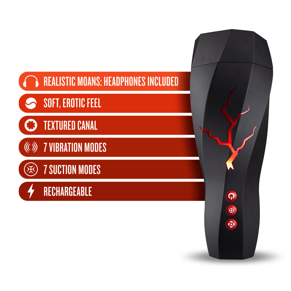 M For Men - Storm - Milking & Vibrating Auto Stroker