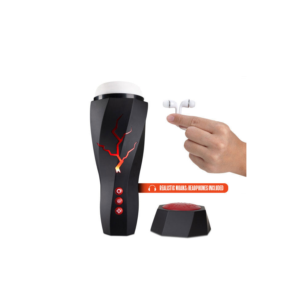 M For Men - Storm - USB Rechargeable Milking & Vibrating Auto Stroker — view 7
