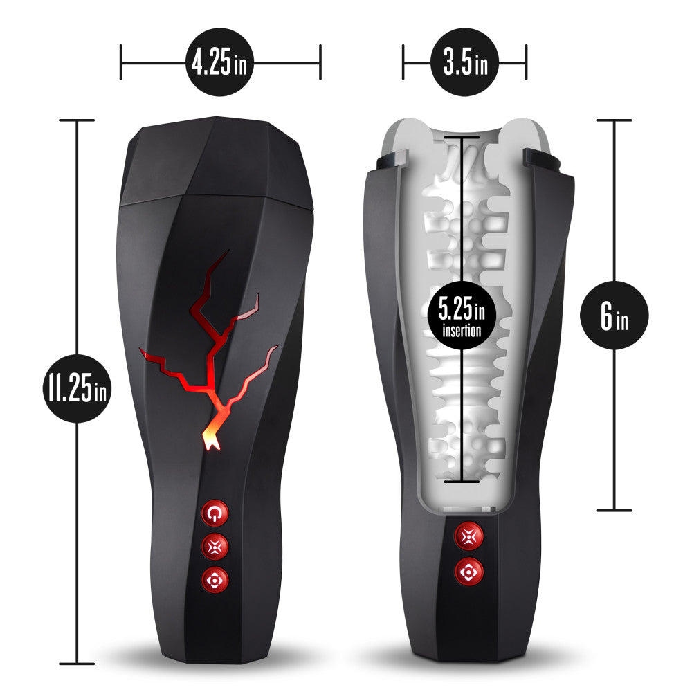M For Men - Storm - USB Rechargeable Milking & Vibrating Auto Stroker — view 8