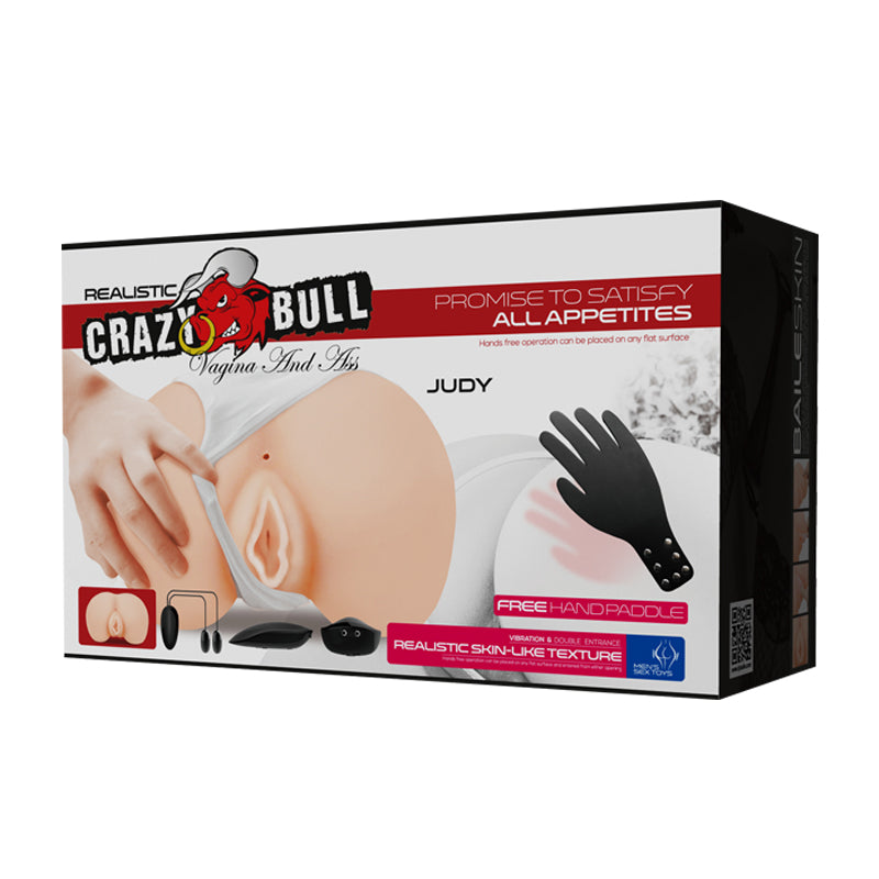 CRAZY BULL JUDY Vibrating Doggy Torso - Flesh Vibrating Doggy-Style Masturbator — view 8