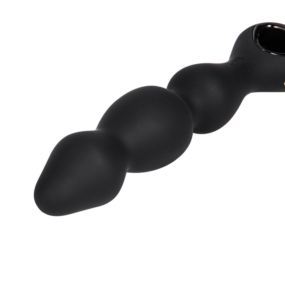 Maia HUDSON - Black 19 cm Anal Vibrator with Wireless Remote